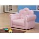 USIT Kids Sofa Princess Pink Armrest Chair Lounge Couch Children Toddler Gift