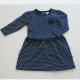 Cotton Spandex Knitted Long Sleeve Baby Dress Print Jersey