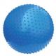 Anti Burst Pilates Gym Ball , 65cm Blue Spiky Ball Washable Easy Cleaning