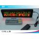 Custom P4.75 LED Moving Message Sign For Window / Led Scrolling Display