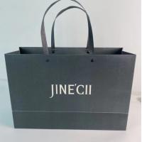 Matt Laminated Kraft Paper Shopping Bags With Handle Offset Printings