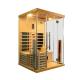 Full Spectrum And Stove Heater Wooden Indoor Infrared Steam Sauna Combine