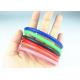 Colorful Oil Field Rubber O Ring Seals , Custom Rubber Rings High Temp Resistant