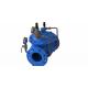 Ductile Iron Blue Water Pressure Reducing Valve For Water System / Irrigation System