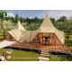 Cfm Luxury Glamping Tents Unbridled Arched Lines High Peak Roof Teepee Tent