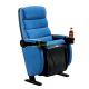 High Density PU Foam Cinema Theater Chairs With Cup Holder 580 * 755 * 1065 mm