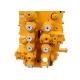 Yellow Excavator Hydraulic Parts Main Control Valve For Hyundai R210-7 R210LC-7