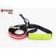 Soft Handle 120cm Usb Rechargeable LED Dog Leash Nylon Adjustable Puppy Leash
