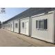 Single Layer Pre Made Container Homes With Standard Galvanized Steel Frame Structure
