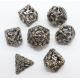 ISO9001 Metal Mini Polyhedral Dice Hand Polished Size 16-21mm
