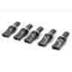 Black Mouthpiece Zirconia Ceramic Parts Flat Mouth Electronic Cigarette Drip Tip
