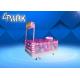 300W Amusement Game Machines  , Coin Pusher Happy Stepping Pink Initial D Arcade Machine
