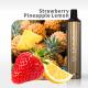 Disposable Flavored E Cigarette Mesh Coil 600mAh Strawberry Pineapple Lemon