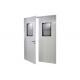 Steel Airtight Cleanroom Swing Door Fireproof Medical Operating Room Door