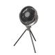 Small Portable Tripod Rechargeable Rotation Fan With LED