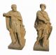 Marble Carving Statues with Antique Finish, Various Styles Statues are Available