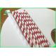 33mm * 5000m 25g 28g Eco - Friendly Food Garde Straw Wrapping Paper Roll