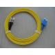 High tensile strength, flexible SC - ST Fiber Optic Patch Cord, Insertion Loss ≤