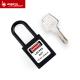 Nylon Loto Safety Padlock , Chrome Plating Lock Out Tag Out Padlocks 15