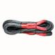 Super kinetic recovery tow rope with excellent resistance to wear and tear