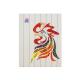 Colorful Rooster Simple Ribbon Art , Hanging Home Decor Wall Painting