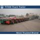 Overload Transportation 150 Ton Semi Trailer Multi dual axle trailers Hydraulic