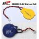 CR2032 3V Primary Lithium Battery 210mAh , High Voltage Button Cell