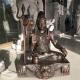 Hindu God Bronze Lord Shiva Statue Indian God Brass Sitting Buddha Sculpture