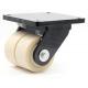 3000kg 6 Inch Heavy Duty Casters Double Wheel Castors Aging Resistance