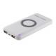 White Magnetic Wireless Power Bank Portable Quick Charge 10000mAh