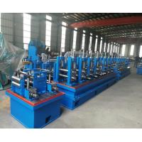 Natural Gas ERW Pipe Mill Equipment With High Speed Tube Welding