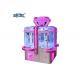 Rubik 'S Cube Coin Operated Claw Crane Game Machine 150W Four Player