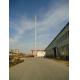 Rapid Deployment Tower Monopole Red And White Hot Dip Galvanized