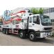 16m3 Cement Pump Truck 8850 × 2380 × 3500mm 180w 1700 / 3400mm Wheelbase