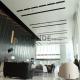 Commercial Building Decorative Aluminum Suspended Metal water resistant ceiling tiles