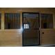 Modular 2 4 Horse Stall Fronts Kits With Latches Feeders Powder Coated Surface