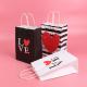 Take Out Gift Valentines Day Thank You Paper Gift Bags Custom