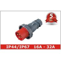 3 Phase16A 32A Industrial Plugs And Socket In Pin And Sleeve Connectors