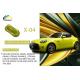 Nontoxic Pearl Crystal Yellow Car Paint UV Resistant Multipurpose