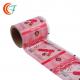 Custom Printed Frozen Food Packaging Film 0.05mm-0.06mm Plastic Roll Film Ice Cream Bar