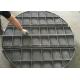 Stainless Steel 304 316 Wire Mesh Demister Pad For Aviation Gas Liquid Separation
