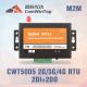 CWT5005B Industrial GSM RTU Controller SMS Alarm With 2Di 1 Relay Output