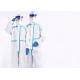 Zipper Front Fda Pp Woven Coverall With Hood
