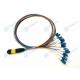 Female Type Singlemode LC-MPO Fiber Optical Jumper Cord MTP MPO-LC Cable SM MM