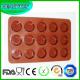 Silicone Cake Mold Muffin Cup Silicone Bakeware 15 Cup Baking Pan Cupcake Moulds