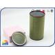 Double Sealed Composite Paper Tube For Loose Herbal Tea Canister