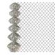 Finest 8 Feet Tall Chain Link Fence with Heat Treated Pressure Treated Wood Type
