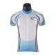 100% Polyester Cycling Sports Clothing / Custom Bike Jersey With Full Zip