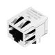 Halo HFJ11-S114ERL Compatible LINK-PP LPJ0125CNL 10 Base-T Tab Down Without Led Single Port 8P8C Connector RJ45 Female Jack