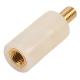 Brass Nylon Pillars Round M6 Plastic Standoff Spacers Isolation Distance Bolt